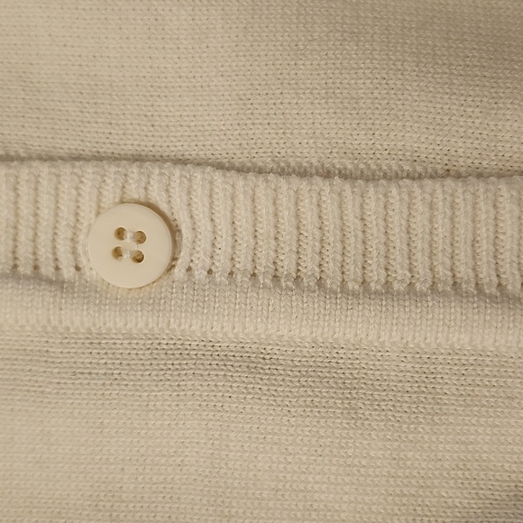 Jennifer Dule Clean, White Denim Mini Skirt & Liz Claiborne Top Small, $55 - Picture 10 of 14